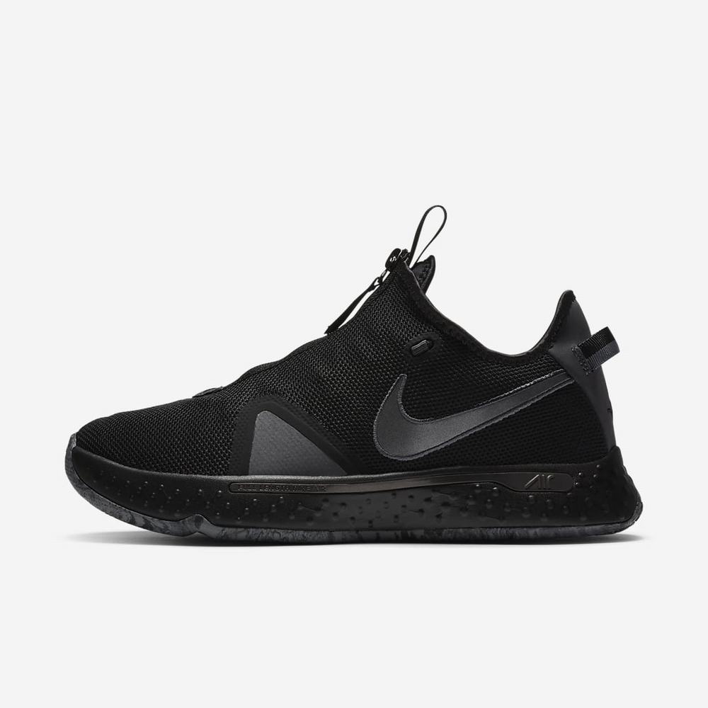 Chaussure De Basket Nike PG 4 Noir 2168-905 Black/Black/Cool Grey/Metallic Dark Grey Femme | VJK-37166915